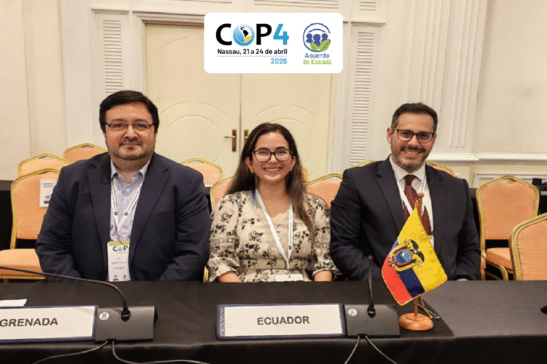 Ecuador participó en la COP4 del Acuerdo de Escazú.